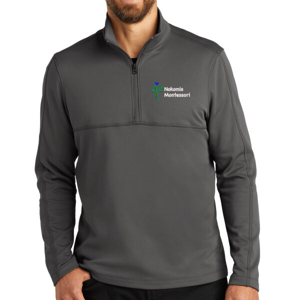 Port Authority® Smooth Fleece 1/4-Zip - Embroidered Logo Thumbnail