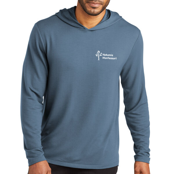 Port Authority® Microterry Pullover Hoodie T-Shirt - Screen Print Logo Thumbnail