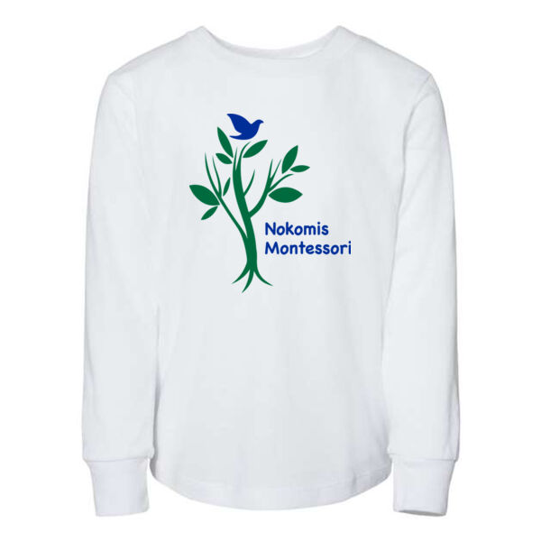 BELLA + CANVAS - Toddler Jersey Long Sleeve Tee - Printed Logo Thumbnail