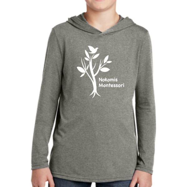 District ® Youth Perfect Tri ® Long Sleeve Hoodie - Printed Logo Thumbnail